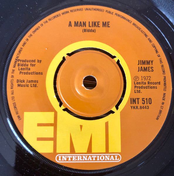 Jimmy James (2) : A Man Like Me / Survival (7", Single, RE)