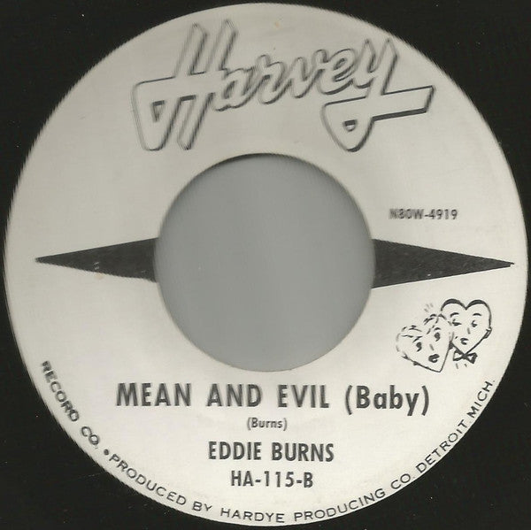 Eddie Burns : The Thing To Do / Mean And Evil (Baby) (7", Promo)