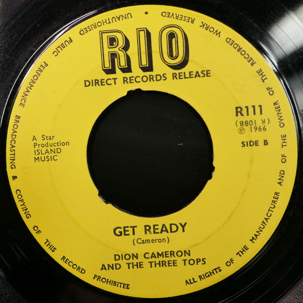 Dion Cameron And The Three Tops : Lord Have Mercy  (7", Single)