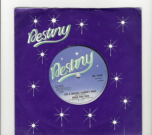 Miss Dee Dee / Russell Harness : On A Magic Carpet Ride / At The Disco (Strings A Go-Go) (7")