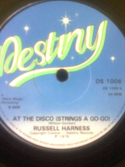 Miss Dee Dee / Russell Harness : On A Magic Carpet Ride / At The Disco (Strings A Go-Go) (7")