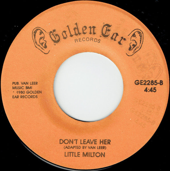Little Milton : You Ought To Be Here With Me (7")