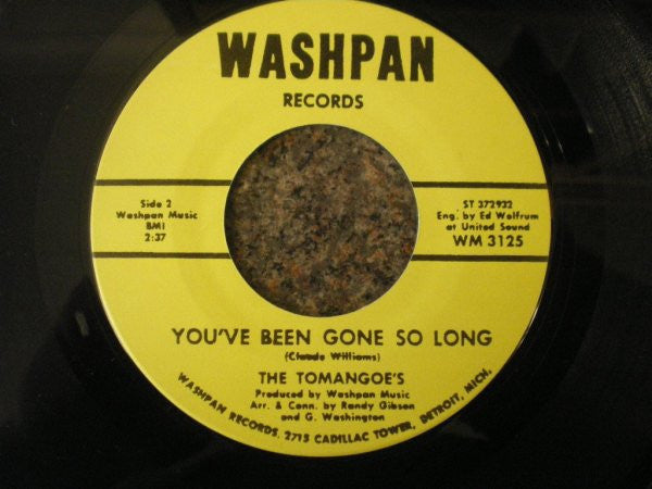 The Tomangoes : I Really Love You / You've Been Gone So Long (7", Single, RE)