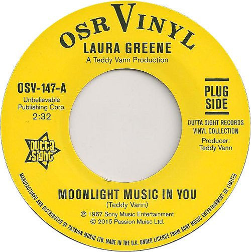 Laura Greene / Peggy March : Moonlight Music In You / If You Loved Me (Soul Coaxing - Ame Caline) (7")