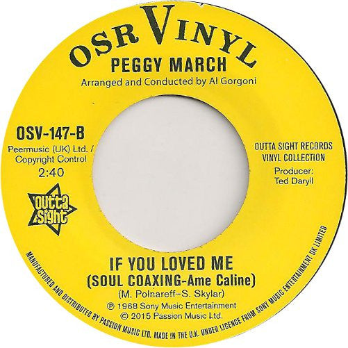Laura Greene / Peggy March : Moonlight Music In You / If You Loved Me (Soul Coaxing - Ame Caline) (7")