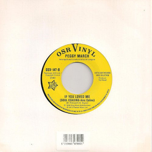 Laura Greene / Peggy March : Moonlight Music In You / If You Loved Me (Soul Coaxing - Ame Caline) (7")