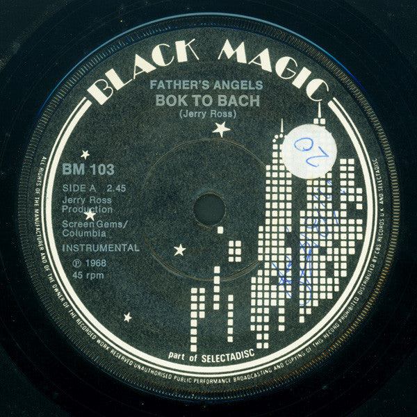 Father's Angels : Bok To Bach (7", Single)